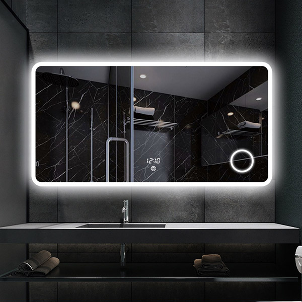 LED Bathroom Magnifying Mirror Wall 