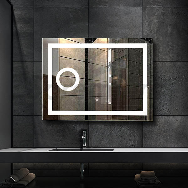S-3602 Modern Led Bath Mirror with Magnifier