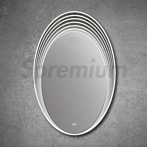 S-3250 Oval Vanity Mirror with LED Lights