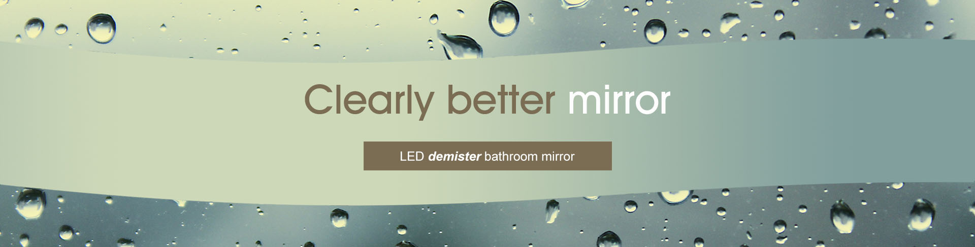 LED Demister Mirror
