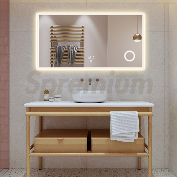 bathroom vanity mirror with lights